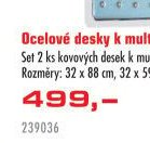 Ocelové desky k multifunkčnímu žebříku