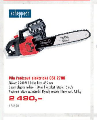 Pila řetězová elektrická CSE 2700