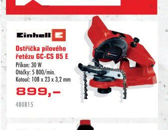 Ostřička pilového řetězu GC-CS 85 E