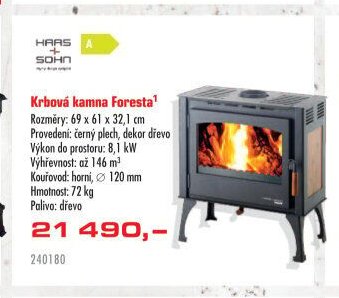Krbová kamna Foresta