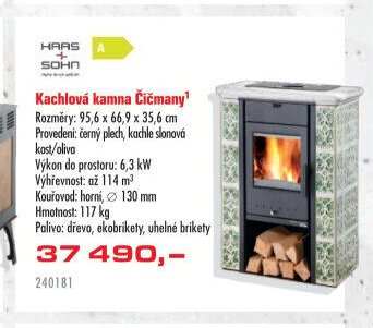 Kachlová kamna Čičmany
