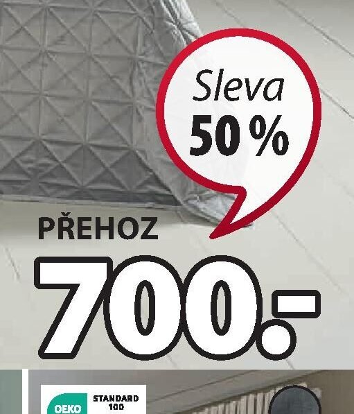 SÉRIE ENGBLOMME Přehoz na postel