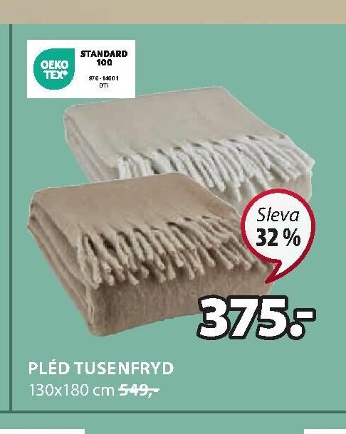 PLÉD TUSENFRYD
