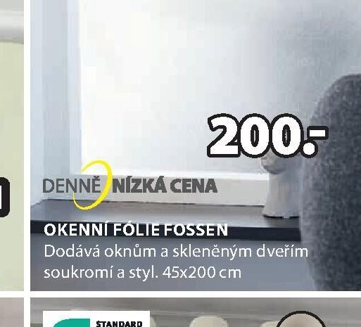 OKENNÍ FÓLIE FOSSEN