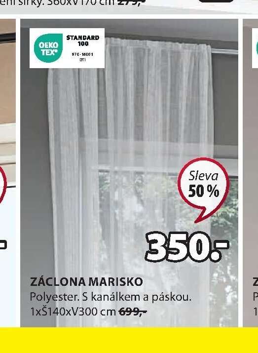 ZÁCLONA MARISKO