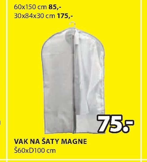 VAK NA ŠATY MAGNE