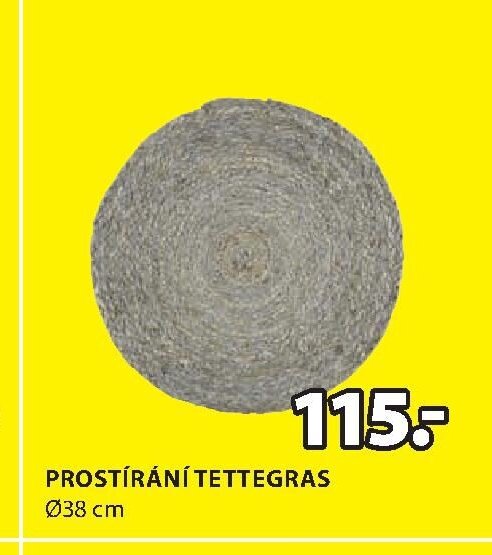 PROSTÍRÁNÍ TETTEGRAS