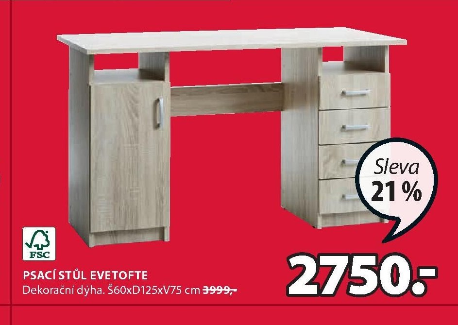 PSACÍ STŮL EVETOFTE
