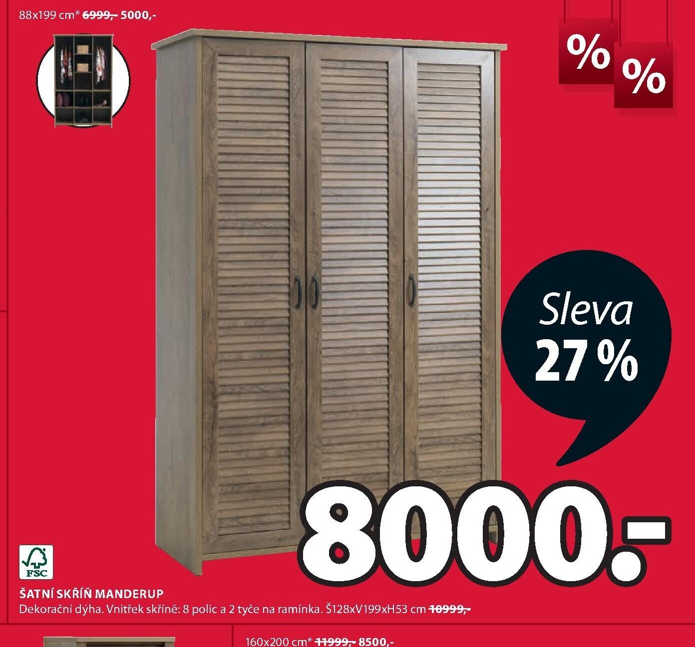 ŠATNÍ SKŘÍŇ MANDERUP
