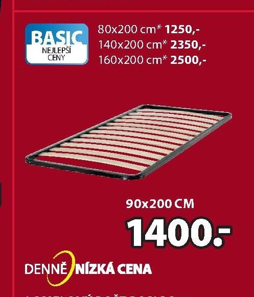 Lamelový rošt BASIC A30