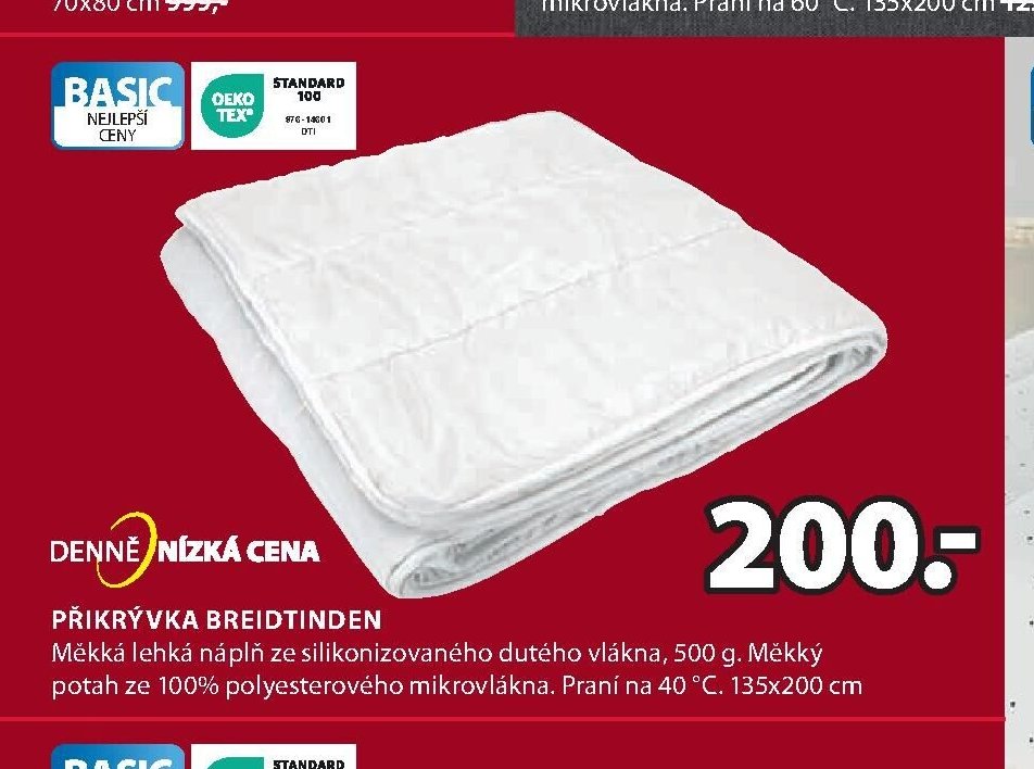 Přikrývka BREIDTINDEN