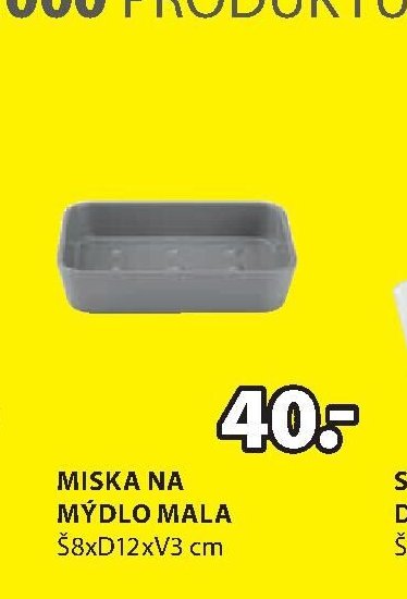 MISKA NA MÝDLO MALA