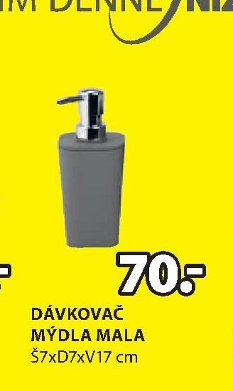 DÁVKOVAČ MÝDLA MALA