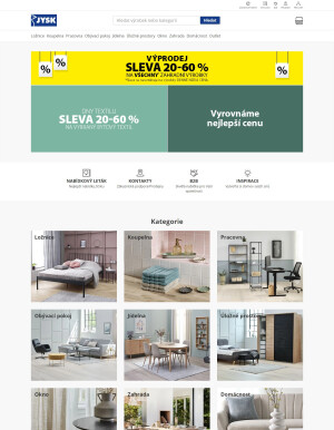 akční leták Jysk 8.8.2023-14.8.2023