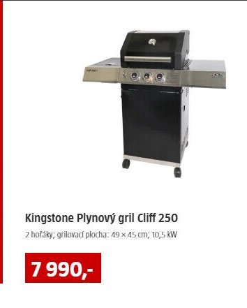 Kingstone Plynový gril Cliff 250