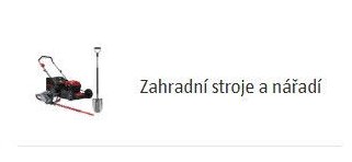 Zahradní stroje a nářadí