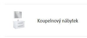 Koupelnový nábytek