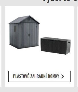 PLASTOVÉ ZAHRADNÍ DOMKY