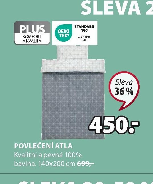 POVLEČENÍ ATLA