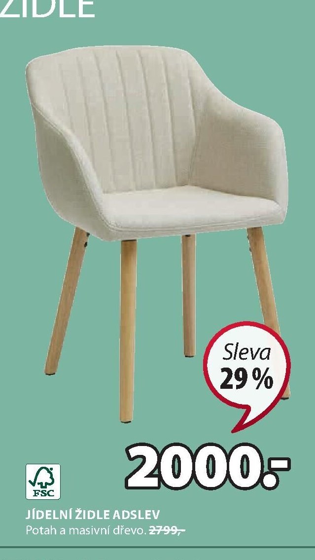JÍDELNÍ ŽIDLE ADSLEV