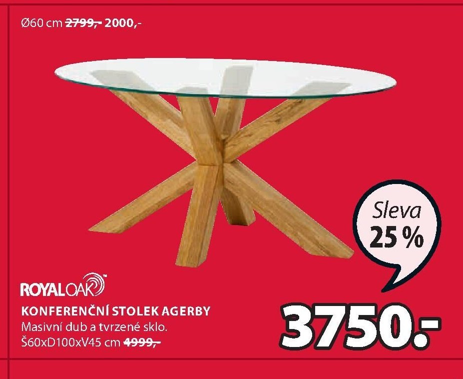 KONFERENČNÍ STOLEK AGERBY