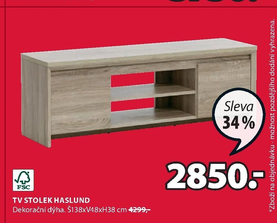 TV STOLEK HASLUND