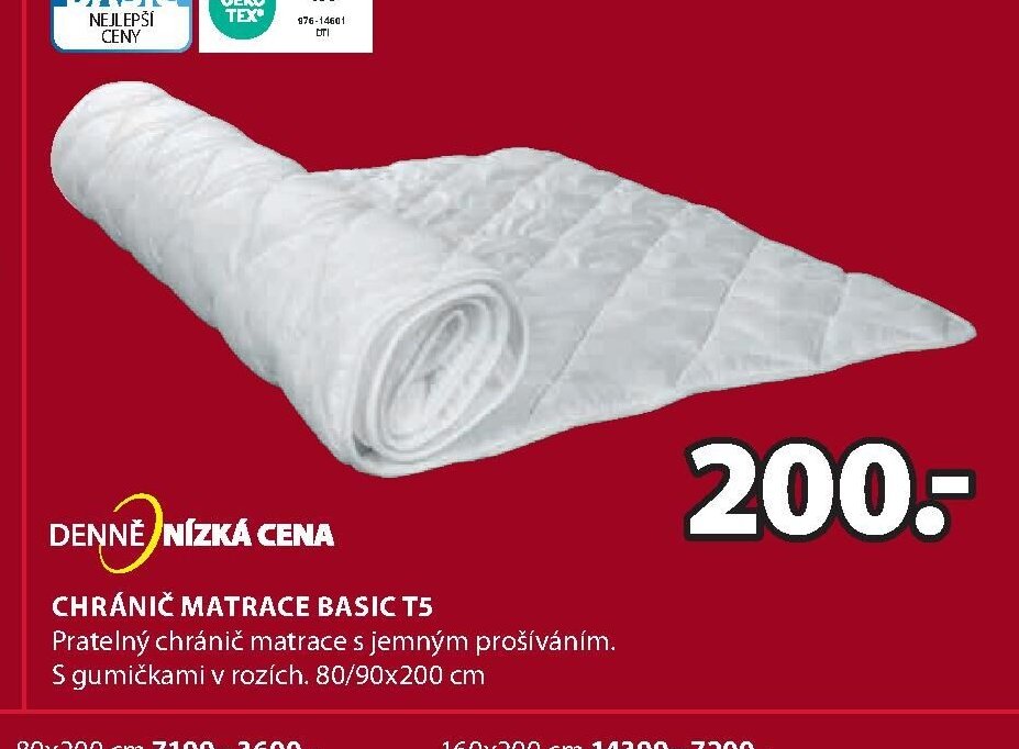CHRÁNIČ MATRACE BASIC T5