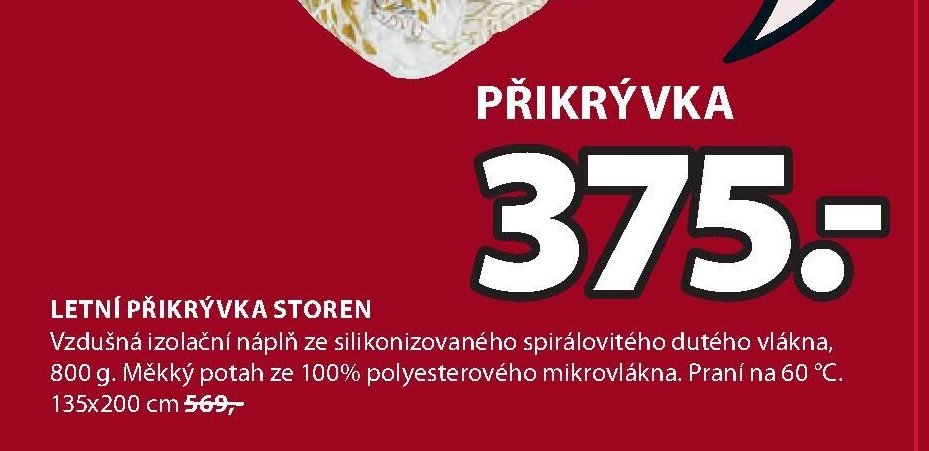 Letní přikrývka Storen