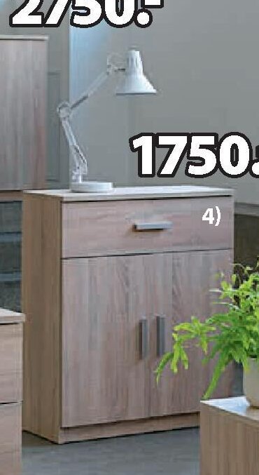Komoda, 2 dveře, 1 zásuvka TAPDRUP