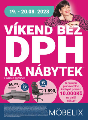akční leták Möbelix 14.8.2023-3.9.2023