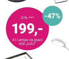 4 | Lampa na psací stůl „LULI“