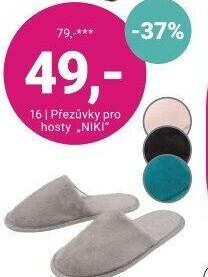 PAPUČE PRO HOSTÍ „NIKI“