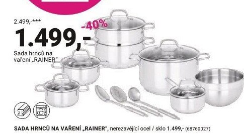 SADA HRNCŮ NA VAŘENÍ „RAINER“