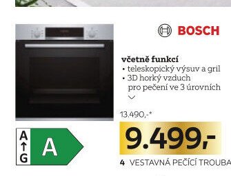 Vestavná pečící trouba, HBA534ES0