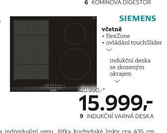 Indukční varná deska, EX675FEC1E