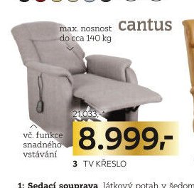 3 TV KŘESLO