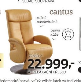 4 RELAXAČNÍ KŘESLO