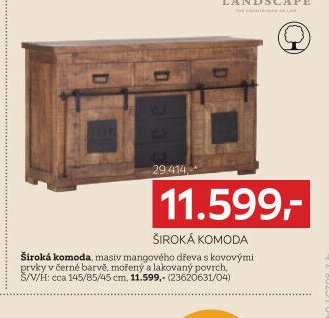 Široká komoda