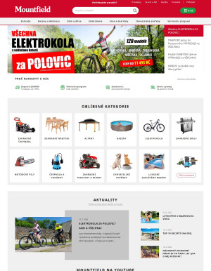 akční leták Mountfield 16.8.2023-22.8.2023