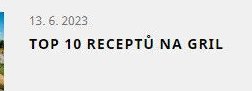 Top 10 receptů na gril
