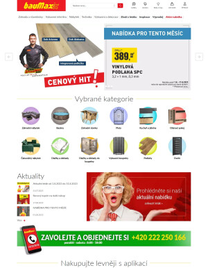 akční leták bauMax 23.8.2023-29.8.2023