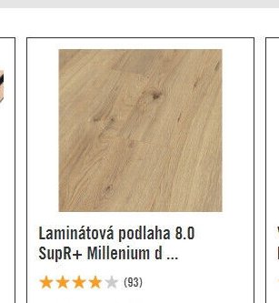 Laminátová podlaha 8.0 SupR+ Millenium d ...