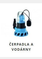 Čerpadla a vodárny