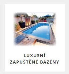 Luxusní zapuštěné bazény