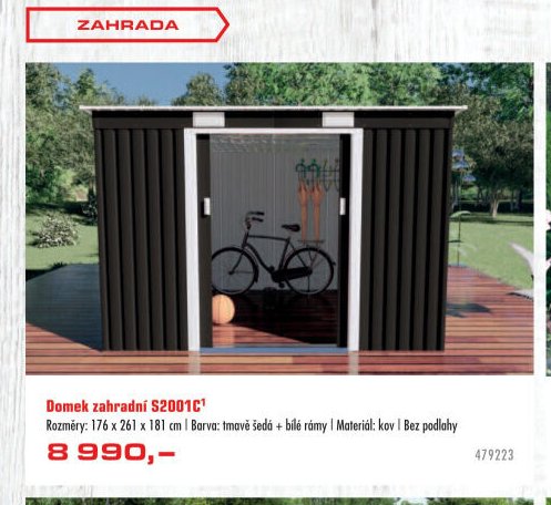 Domek zahradní S2001