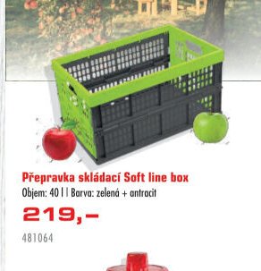 Přepravka skládací Soft line box