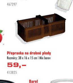 Přepravka na drobné plody