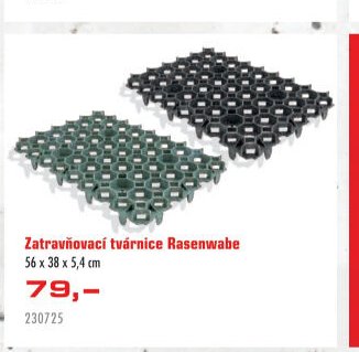 Zatravňovací tvárnice Rasenwabe