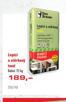 Lepicí a stěrkový tmel