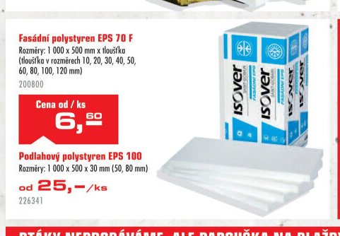 Fasádní polystyren EPS 70 F